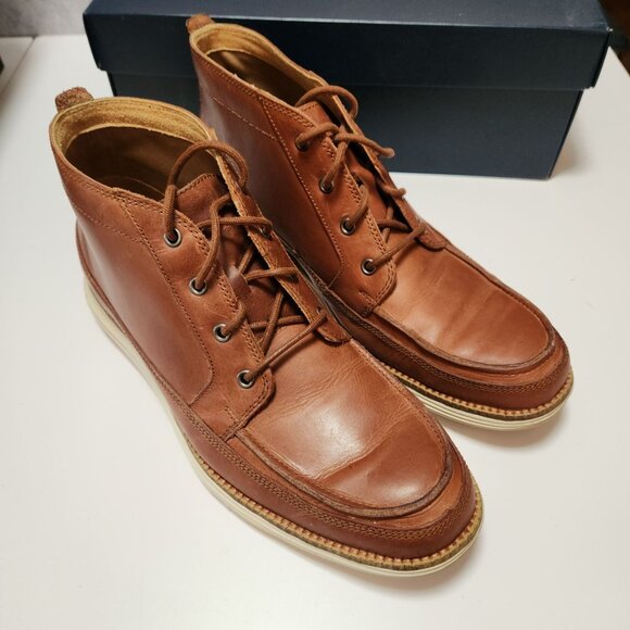 Cole Haan Original Grand MCHK Leather Chukka Boots Mens Size 8.5 Woodbury - Picture 1 of 16